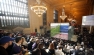 Il campo in vetro installato nella Central Station di New York per il Tournament of Champions 2011