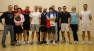 Il gruppo presente al 1° Bocconi Squash Tournament