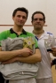 Davide Fadi e Stefano Rabaglio, vincitore e 2° classificato al Trofeo VICTOR di III Categoria al Gymnic Club di Vergiate