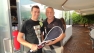 Attilio Menichetti, vincitore del Trofeo Squash per l'Alzheimer al Millennium di Brescia