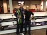 Gianfranco Dal Pio premiato allo Squash e non solo di Brescia al termine della vittoria del Trofeo VICTOR di categoria LIGHT