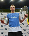 Nick Matthew conquista l'ISS CANARY Wharf Squash Classic 2011