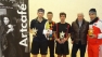 I primi 5 classificati al Trofeo ARTCAFÈ di I Categoria al Palasprint di Parma