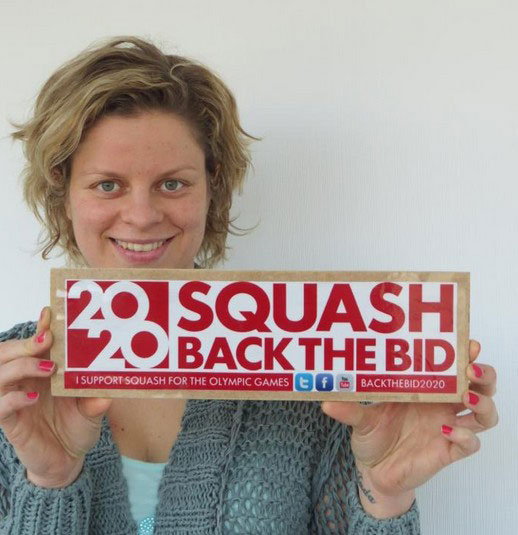 Kim Clijsters Baks the Olympic Squash Bid 2020